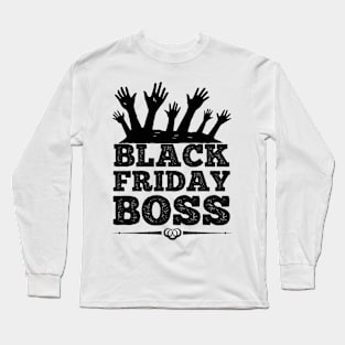 Black Friday Boss T Shirt For Women Men Long Sleeve T-Shirt